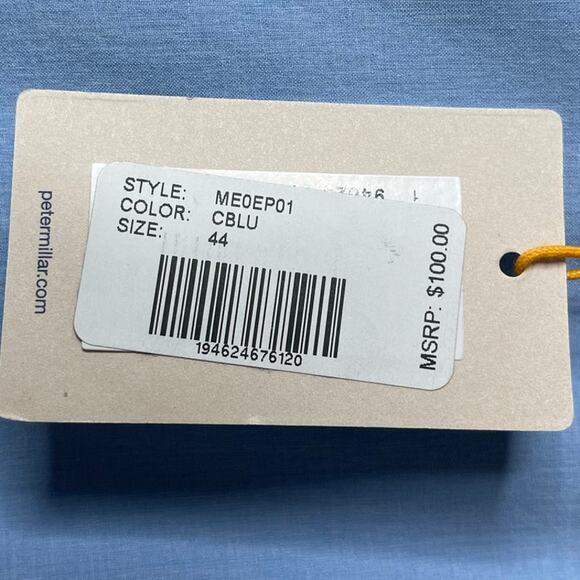 Peter Millar Shackleford Performance Hybrid Golf Short Cottage Blue Men’s 44 New - Picture 8 of 10